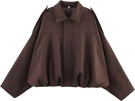 Faux Suede Bomber Jacket