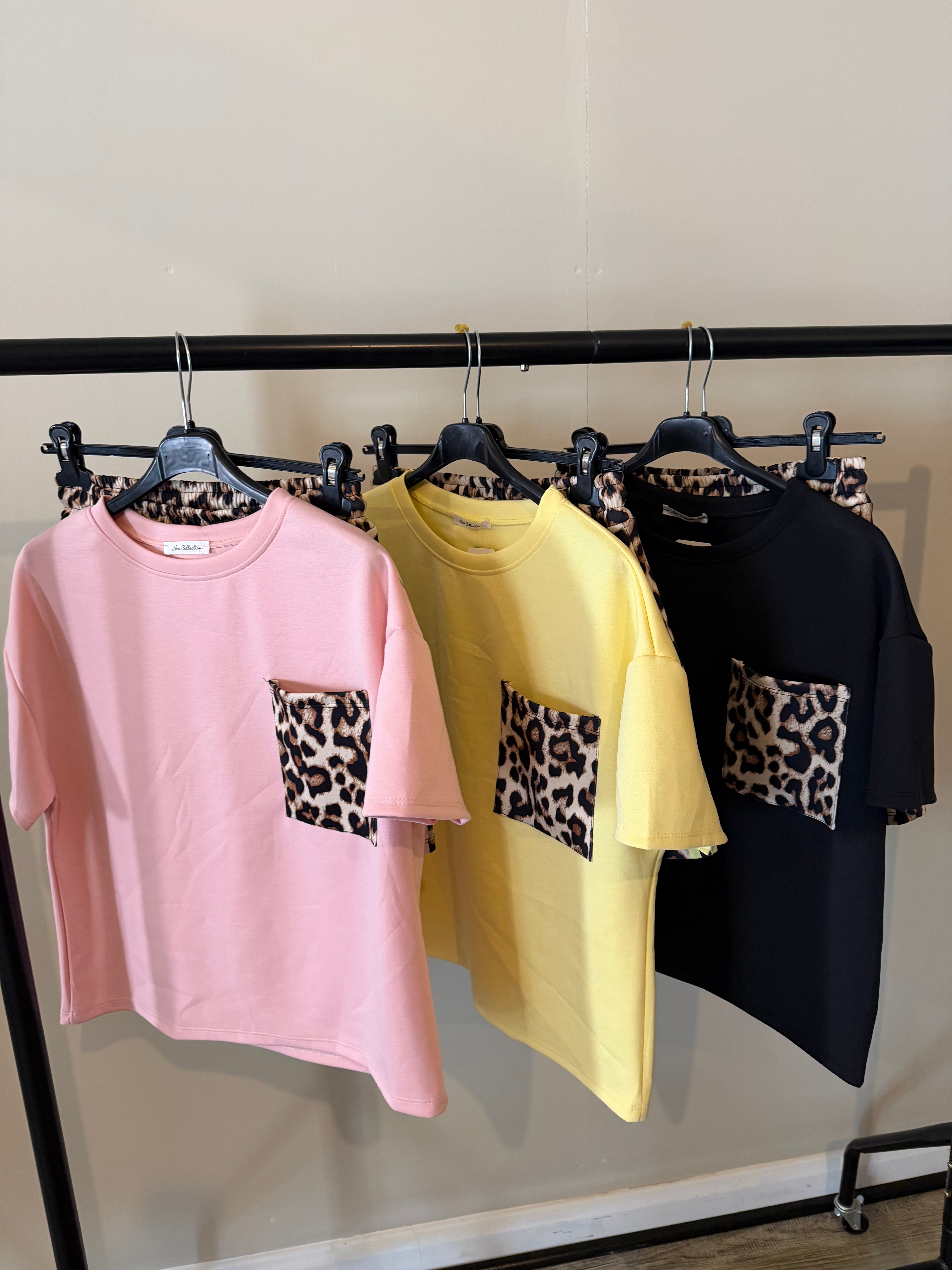 Leopard Short Set