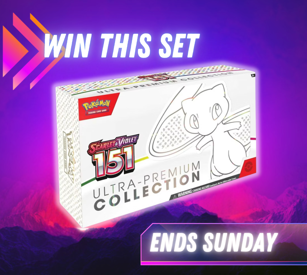 Win Pokemon TCG Scarlet & Violet 151 Ultra Premium Collection Set - Worth £480