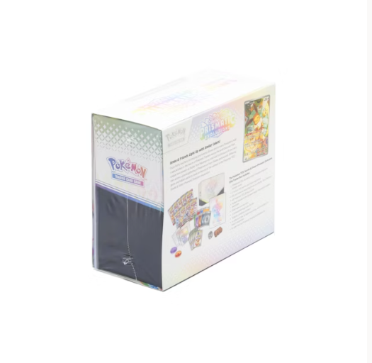 Win Pokemon Scarlet & Violet Prismatic Evolutions Pokemon Center ETB - Worth £250+